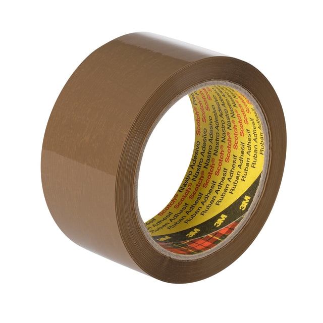 Verpakkingstape Scotch 371 50mm x 66m bruin PP - 2