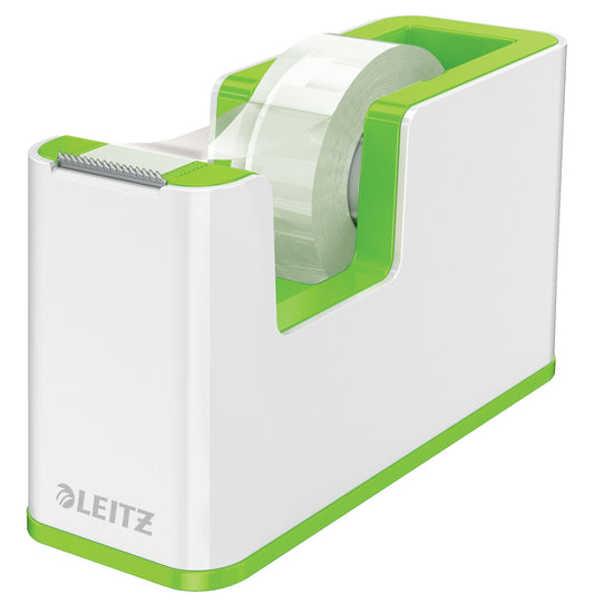 Leitz Wow Plakbandhouder wit/groen, stijlvol en praktisch ontwerp