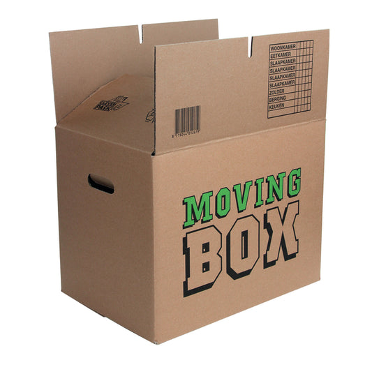 Verhuisdoos CleverPack Bedrukt 480x320x360mm (5 stuks)