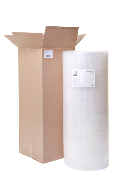 Luchtkussenfolie IEZZY Rol 100cm x 5m transparant - 2