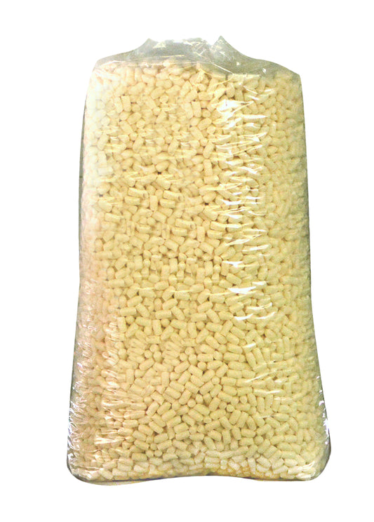 Biologisch afbreekbare opvulchips IEZZY 10L, creme