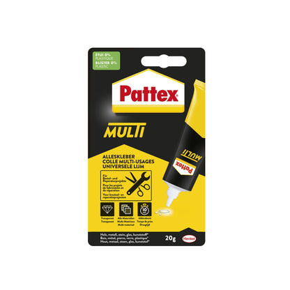 Alleslijm Pattex Multi 20 gram, druipvrij