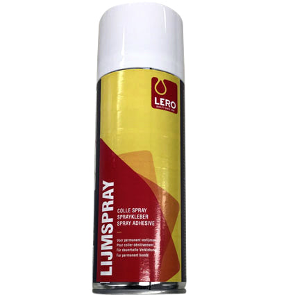 Lijmspray Lero permanent 300ml voor veelzijdige hechting