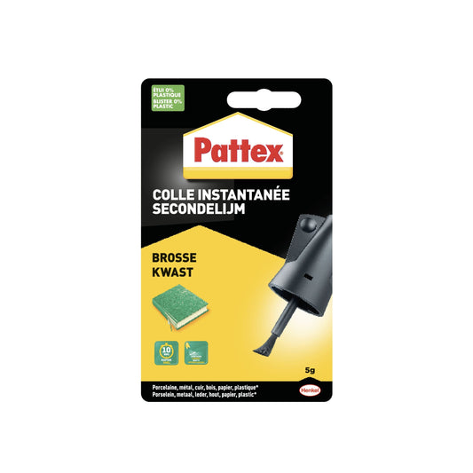 Secondenlijm Pattex kwast 5 gram