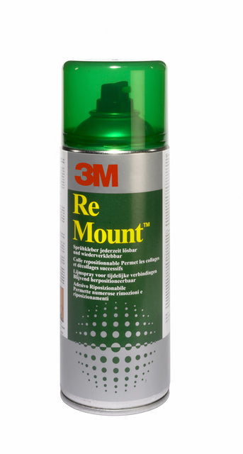 3M Remount Spray 400ml, tijdelijke documentverlijming