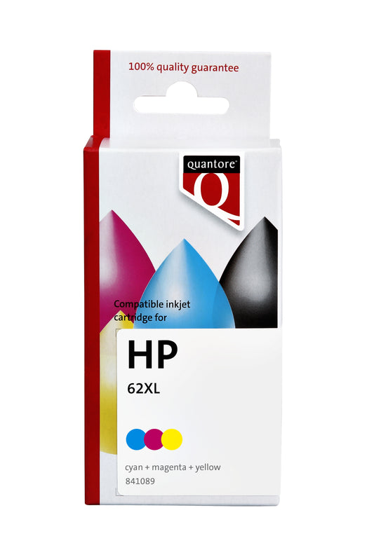 Inktcartridge Quantore HP 62XL C2P07cn kleur