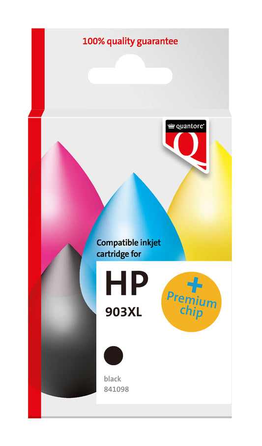 Inktcartridge Quantore HP 903XL T6M15CN zwart voor HP printers