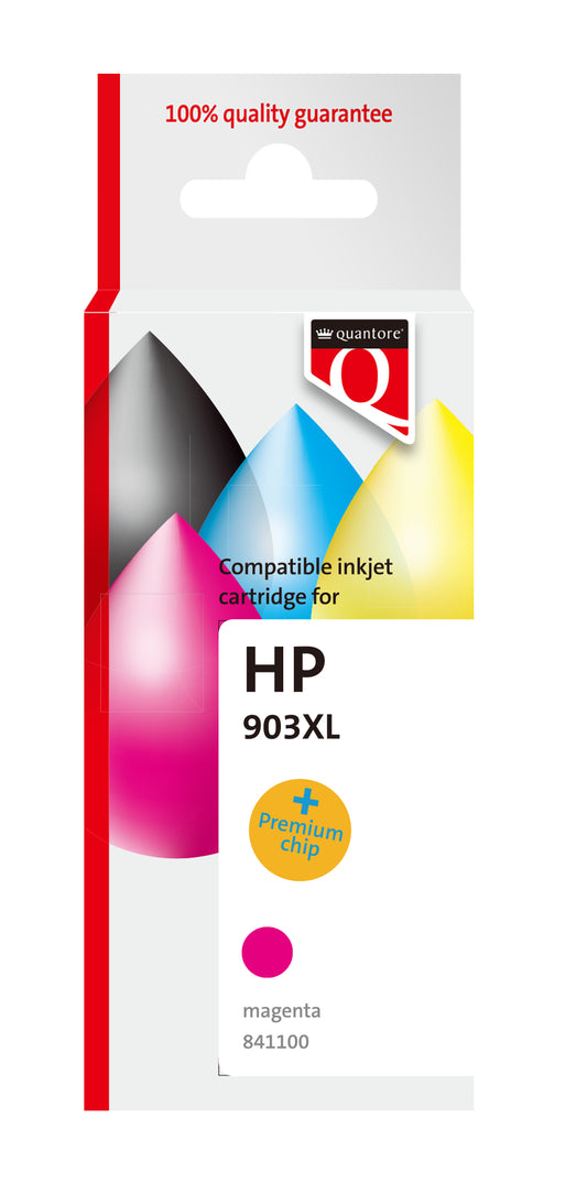 Quantore Inktcartridge HP 903XL T6M07CN HC Rood, Gereconditioneerd