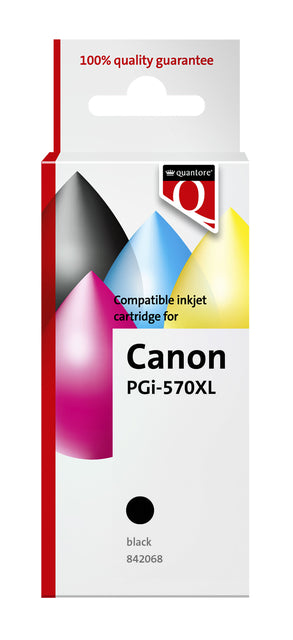 Inktcartridge Quantore Canon PGI-570XL Zwart