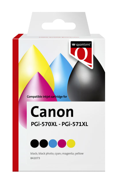 Inktcartridge Quantore Canon PGI-570XL / CLI-571XL