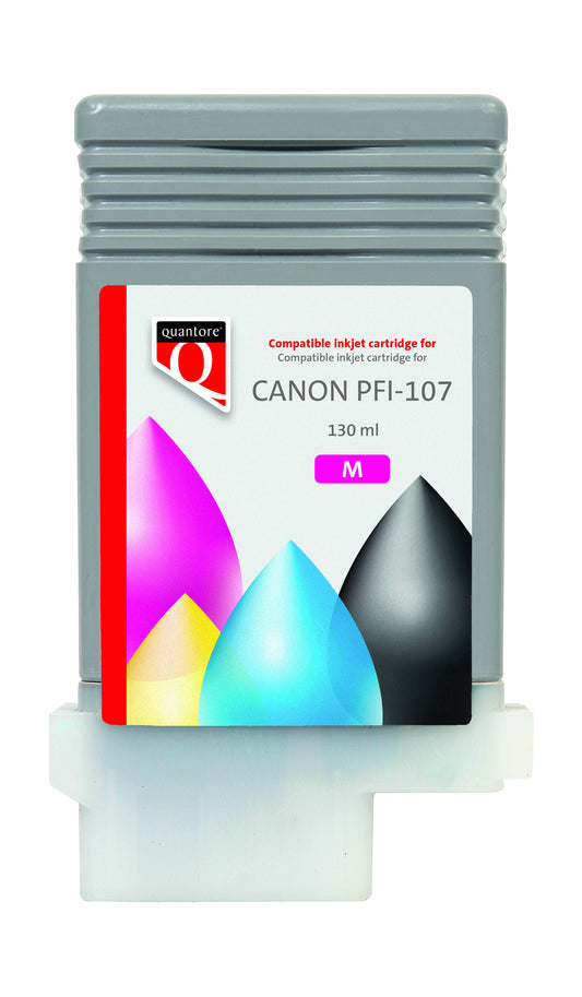 Inktcartridge Quantore Canon PFI-107 Rood