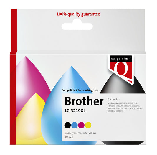 Inktcartridge Brother LC-3219XL multicolor, gereconditioneerd