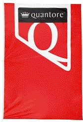 Huismerkvlag Quantore 150x225cm voor outdoor promotie