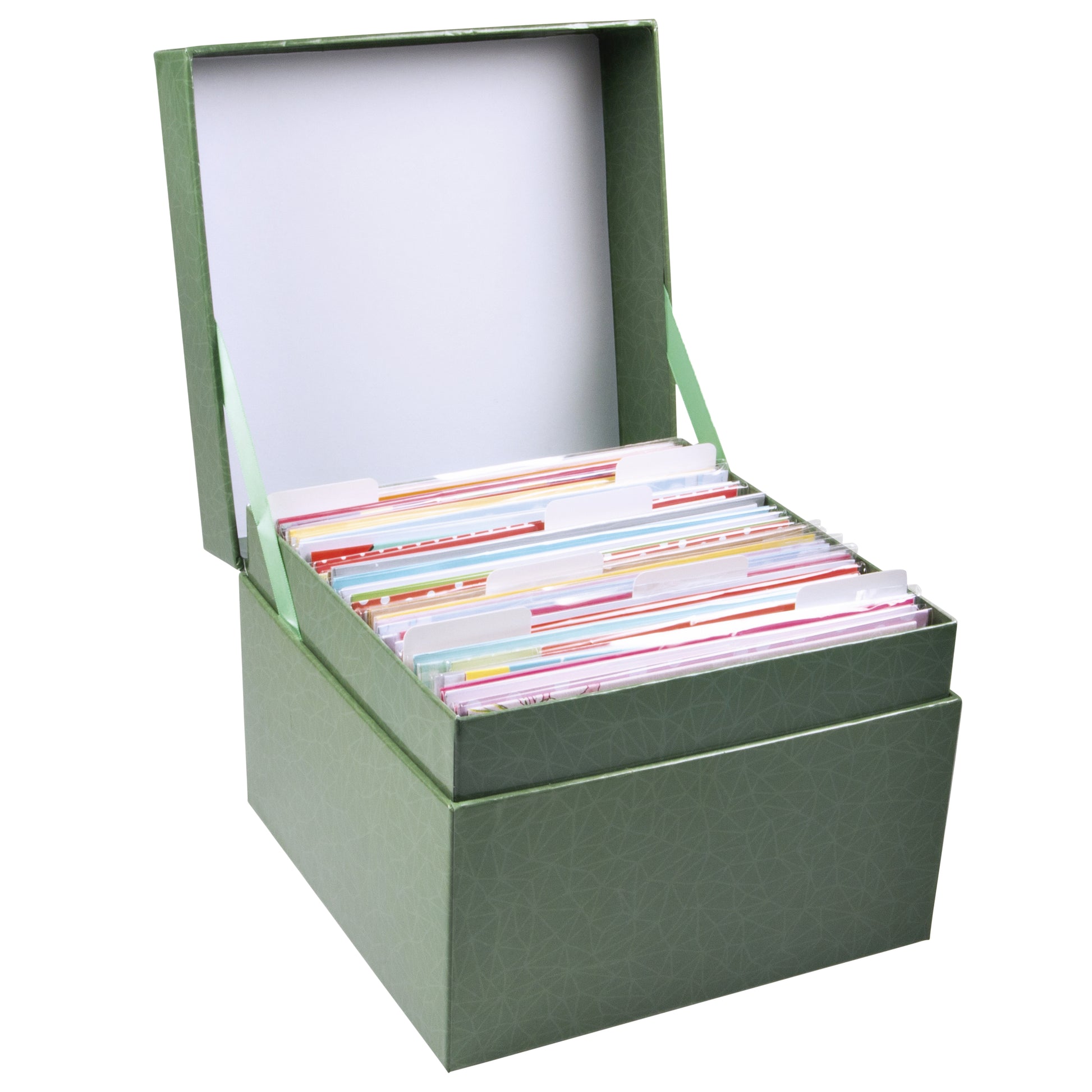 Wenskaartenbox Paperclip met 75 Kaarten