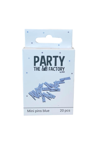 Mini Wasknijpers Haza Blauw - 2