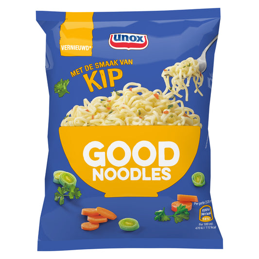 Unox kip noodles, snel klaar in 3 minuten