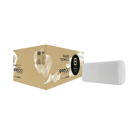 BlackSatino Handdoek PT30 V-vouw 274570