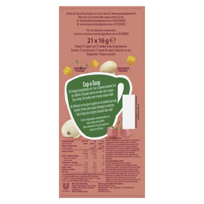 Cup-a-Soup Unox champignon ham 175ml – Hartige champignonsoep - 3