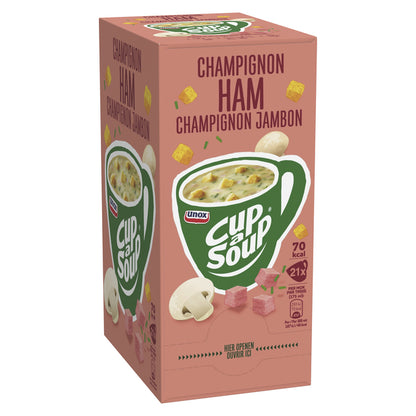 Cup-a-Soup Unox champignon ham 175ml – Hartige champignonsoep - 4
