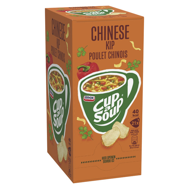 Cup-a-Soup Unox Chinese Kip 175ml zakjes, 21 stuks - 4