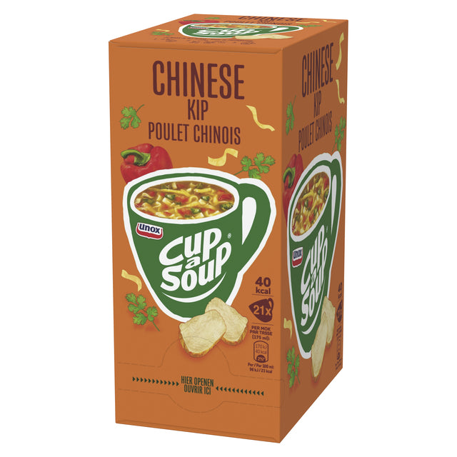Cup-a-Soup Unox Chinese Kip 175ml zakjes, 21 stuks - 5