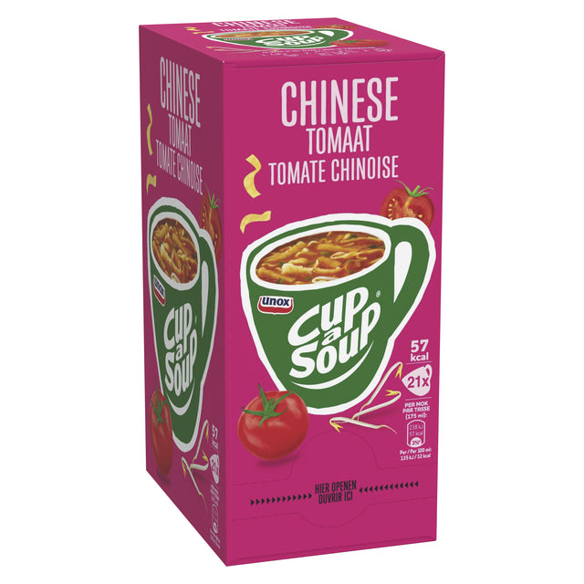 Cup-a-Soup Unox Chinese Tomaat 175ml zakjes, 21 stuks - 4