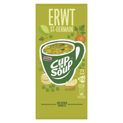 Cup-a-Soup Unox erwtensoep 175ml – Vegetarisch en voedzaam - 2