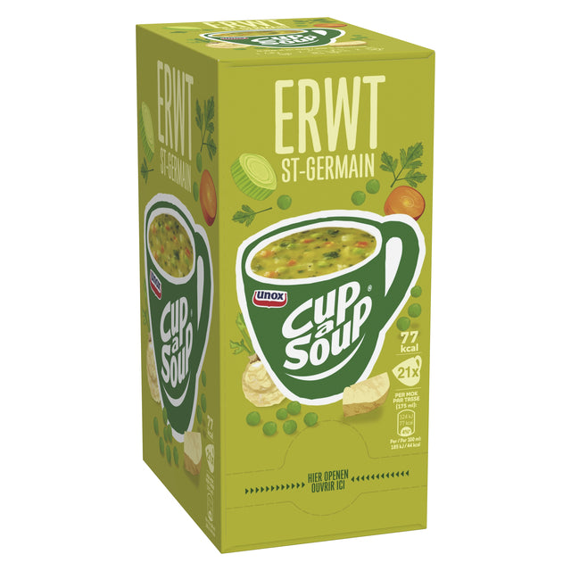 Cup-a-Soup Unox erwtensoep 175ml – Vegetarisch en voedzaam - 4