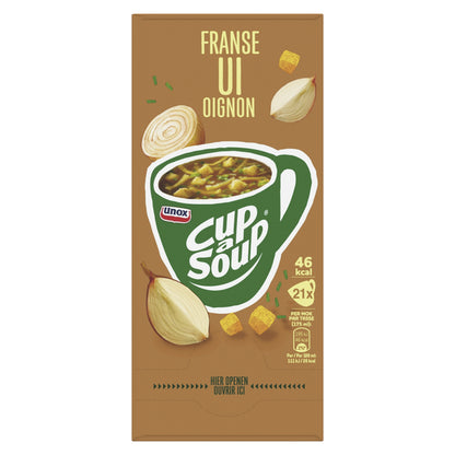 Cup-a-Soup Unox Franse ui 175ml – Lichte uiensoep - 2