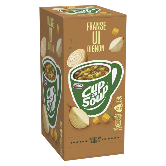 Cup-a-Soup Unox Franse ui 175ml – Lichte uiensoep - 4