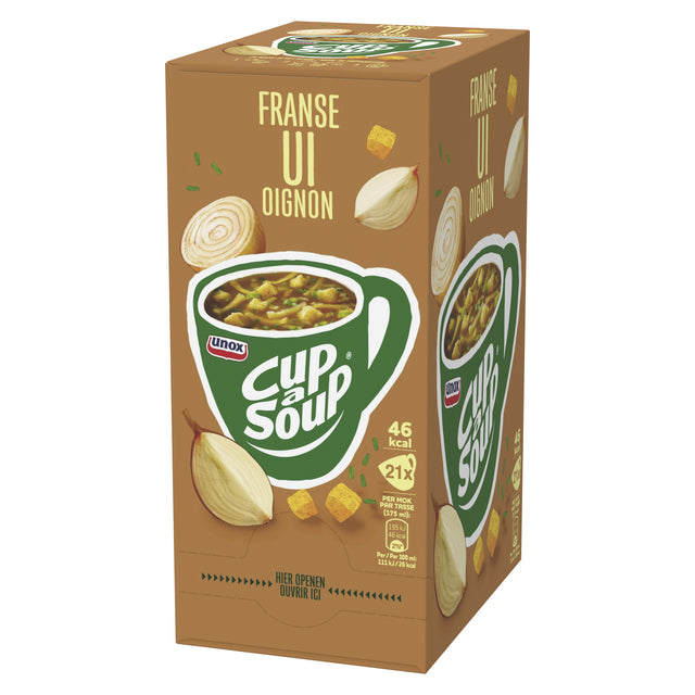 Cup-a-Soup Unox Franse ui 175ml – Lichte uiensoep - 5