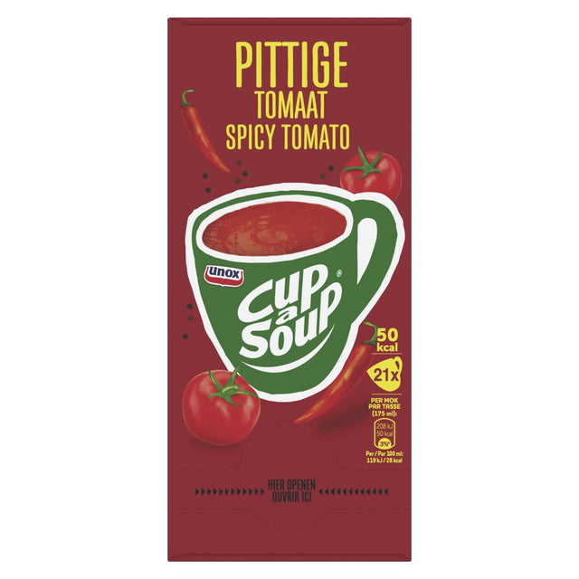 Cup-a-Soup Unox Pittige Tomaat 175ml zakjes, 21 stuks - 2