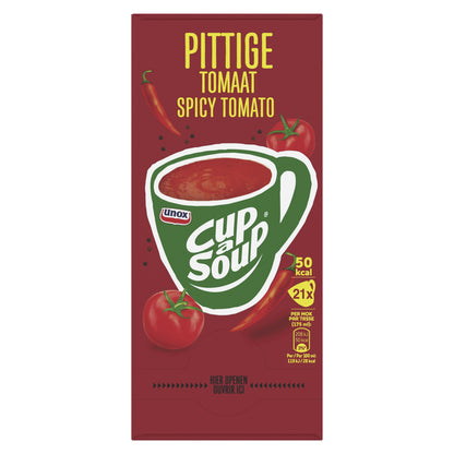 Cup-a-Soup Unox Pittige Tomaat 175ml zakjes, 21 stuks - 2