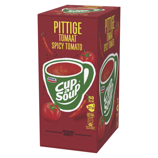 Cup-a-Soup Unox Pittige Tomaat 175ml zakjes, 21 stuks - 5