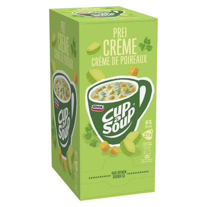 Cup-a-Soup Unox Prei-Crème 175ml zakjes, 21 stuks - 4