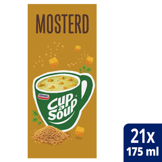 Cup-a-Soup Unox mosterd 175ml – Pittige en snelle soep