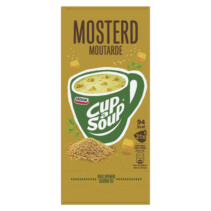 Cup-a-Soup Unox mosterd 175ml – Pittige en snelle soep - 2