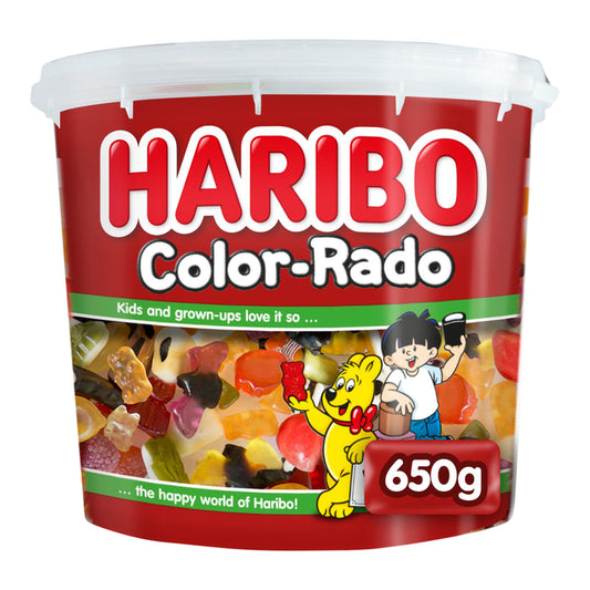 Haribo Color-Rado Zoetigheden 650 gram – Assortiment in zak