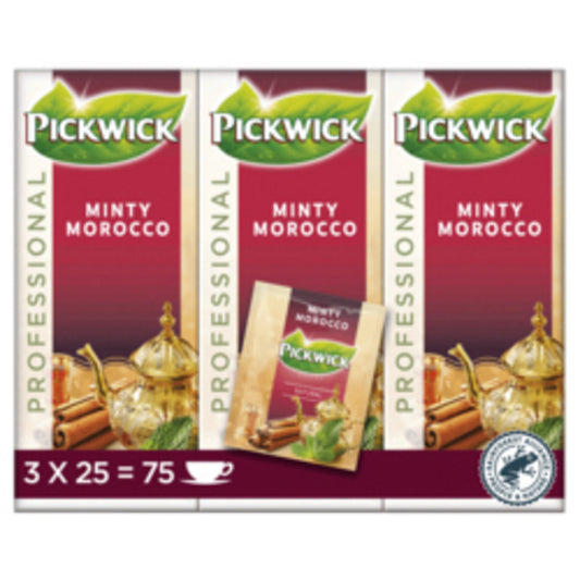 Thee Pickwick Minty Morocco 2g 25st | Authentieke muntthee uit Marokko