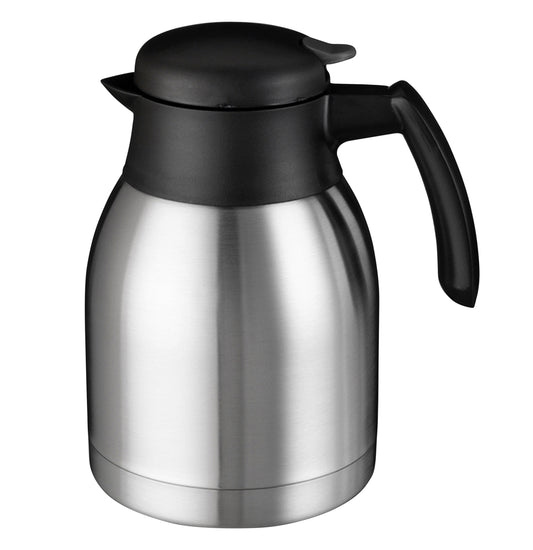 Thermoskan Bravilor dubbelwandig 1,5 liter RVS zwart