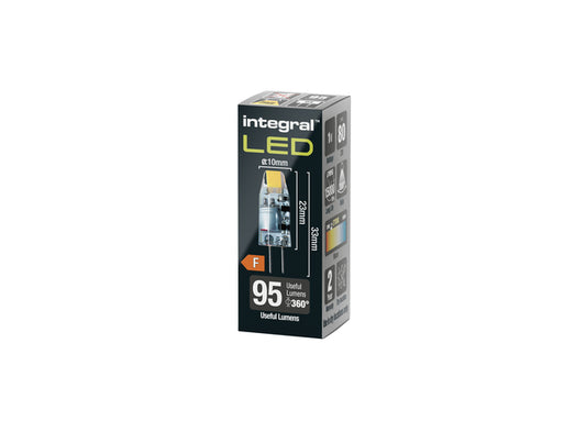 Integral GU4 LED Lamp 2700K Warm Wit 1.1W 95 Lumen