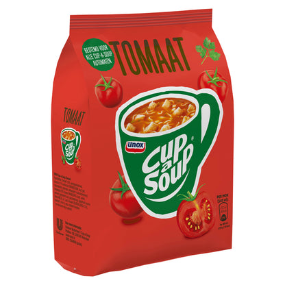 Unox Cup-a-Soup Tomaat Machinezak 140ml - Frisse tomatensoep - 3