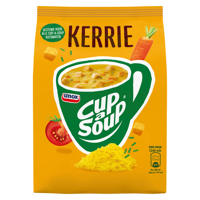 Cup-a-Soup Unox Kerrie machinezak 140ml, 40 servings - 2