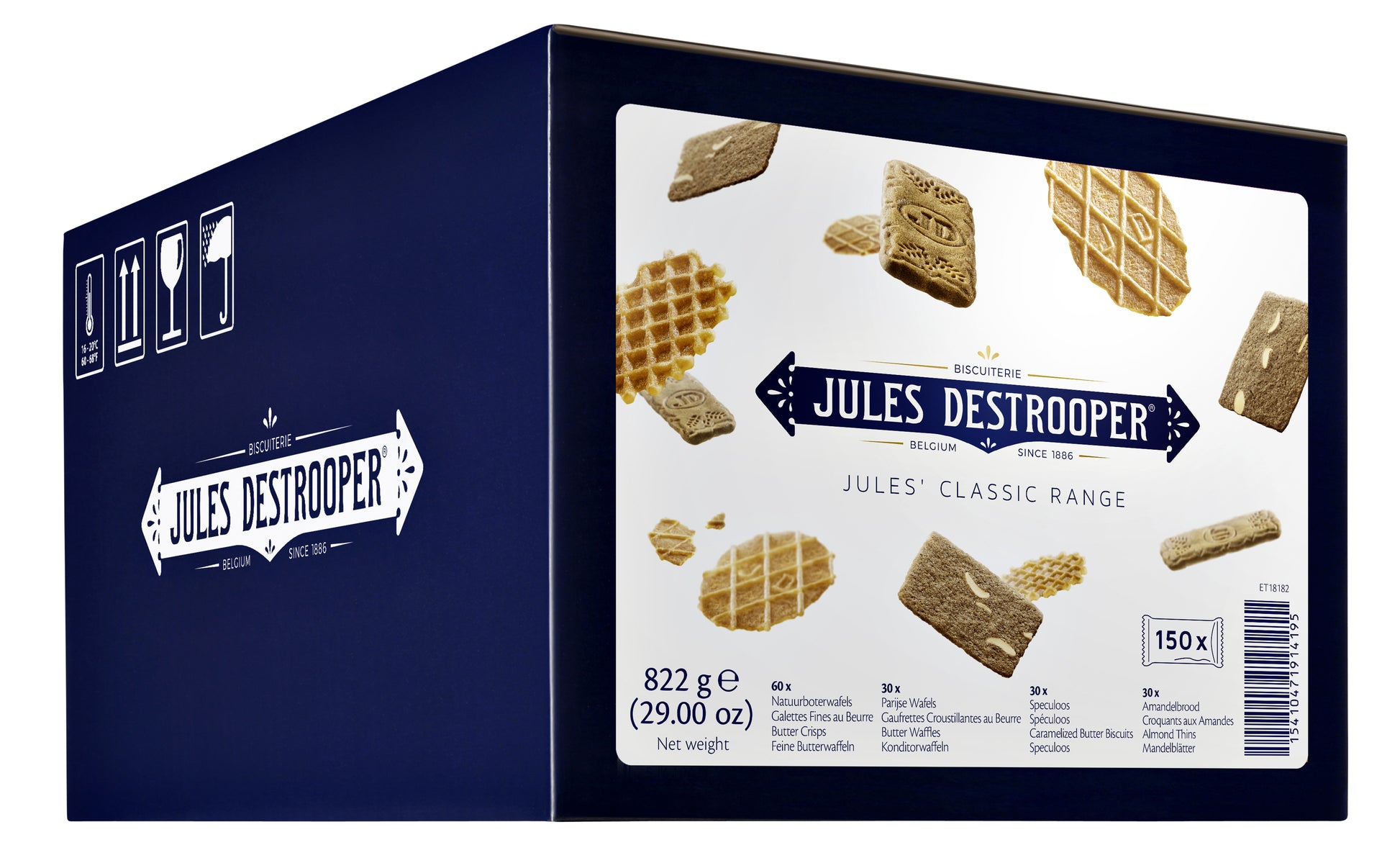 Jules Destrooper Classic Assorti Koekjes 150 Stuks