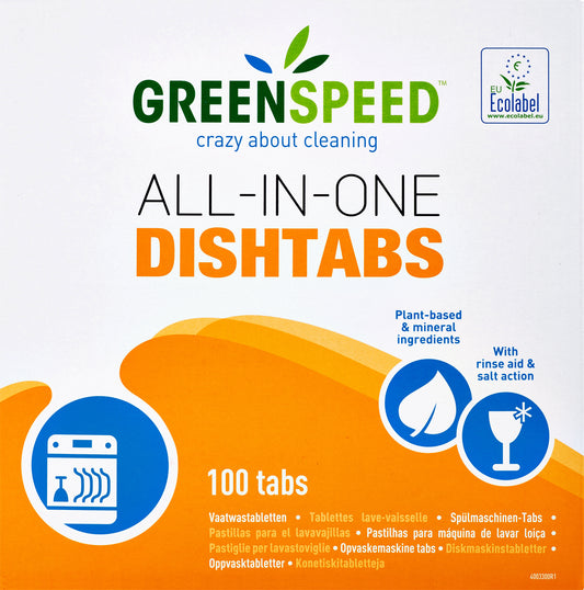 Greenspeed All-in-One Vaatwastabletten 100 stuks