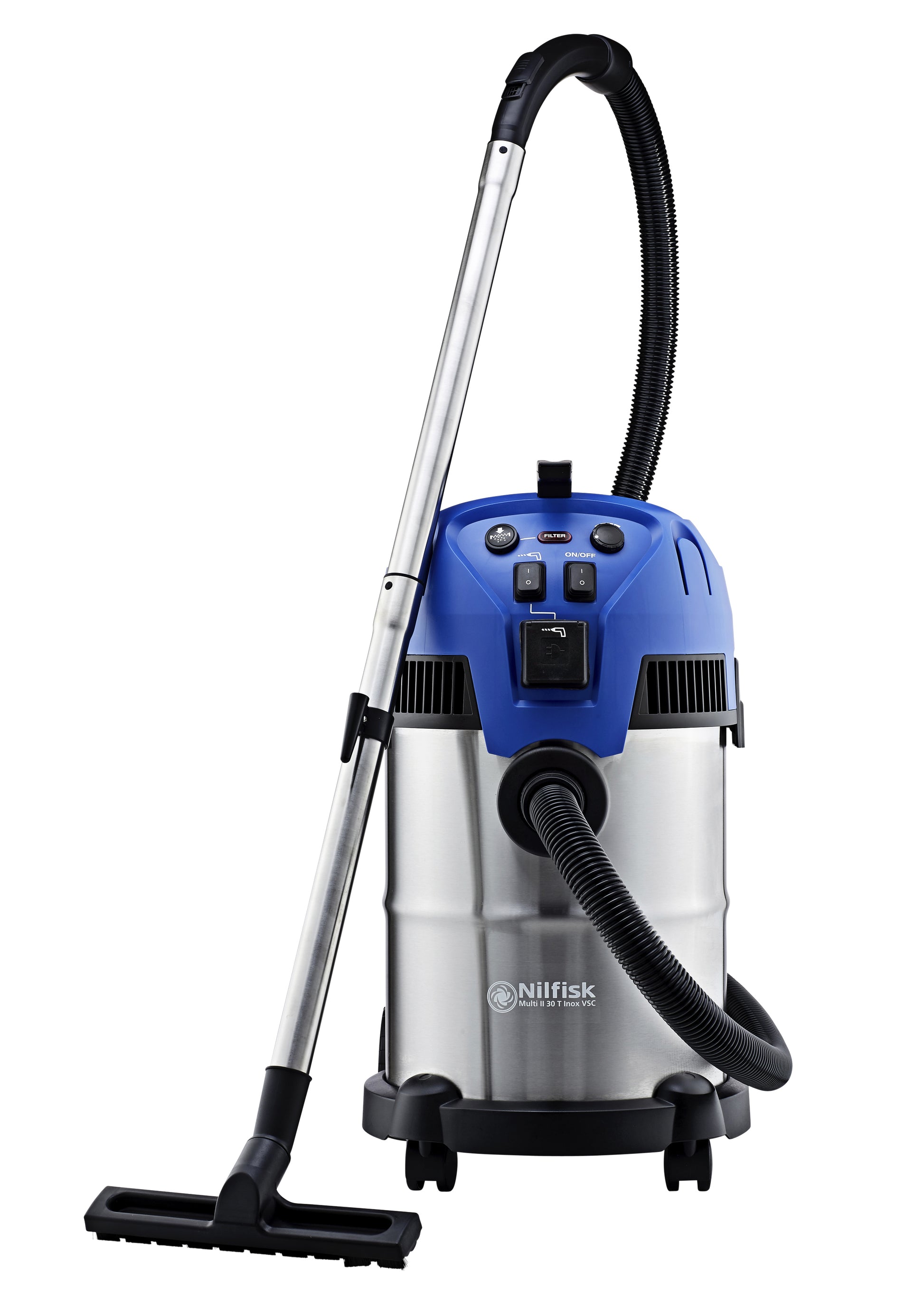 Stofzuiger Nilfisk Multi II 30T, 30L, nat & droog, met filterindicator