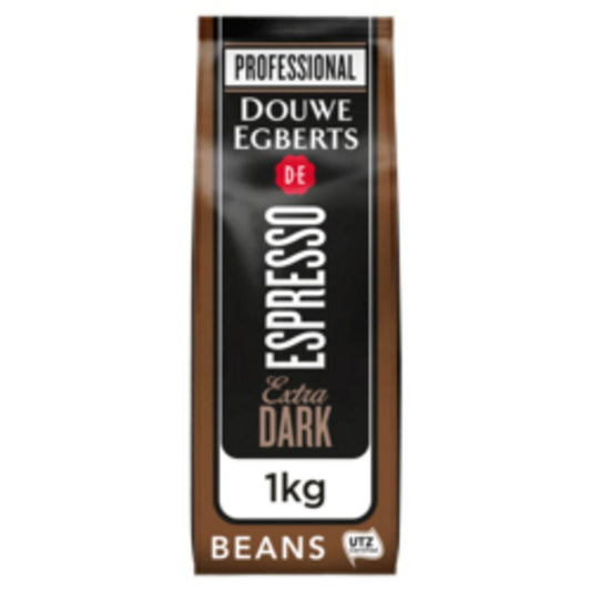 Douwe Egberts Espresso Bonen, Extra Dark, 1000g