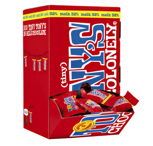 Tony's Chocolonely Tiny Melk Chocolade 100 Stuks