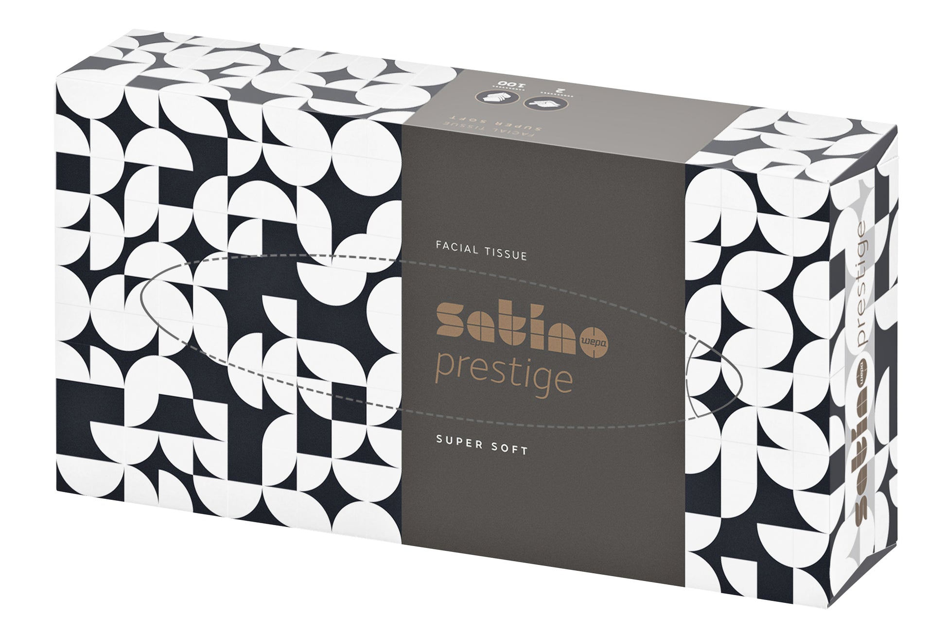 Facial tissues Satino Prestige 2-laags 100 stuks