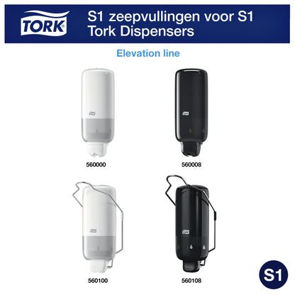 Alcoholgel Tork S1 handdesinfectie 1 liter - 2
